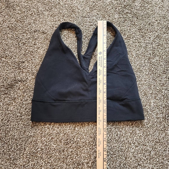 Athleta Transcend Plunge Black Bra Size Small - Picture 6 of 6